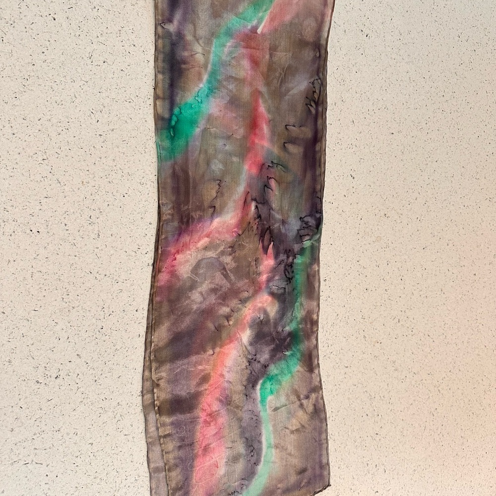 Colorful Silk Scarf